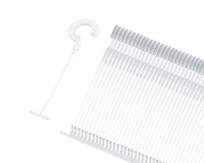 Klika -  Haak-textielpins 35mm stand haak 5000 st