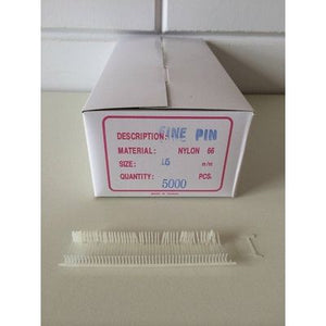 Klika - Nylon-Textilstifte 15mm fein 5.000 Stück 14 Stück