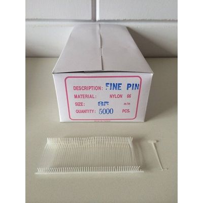 Klika - Épingles textiles en nylon 35 mm fines 5 000 pièces 12 pièces
