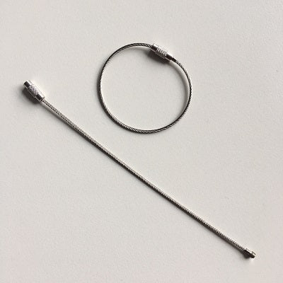 Klika - Câble 150 mm avec fermeture 100 pièces