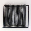 Klika - Cordon à épingles textile 50mm noir 2500 pièces 3 pièces