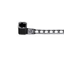 Klika - Attache échelle 7 pouces 177mm noir 1000pcs 3 pièces