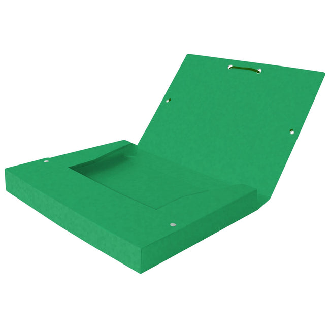 Oxford -  Elastobox  top file+ a4 40mm groen