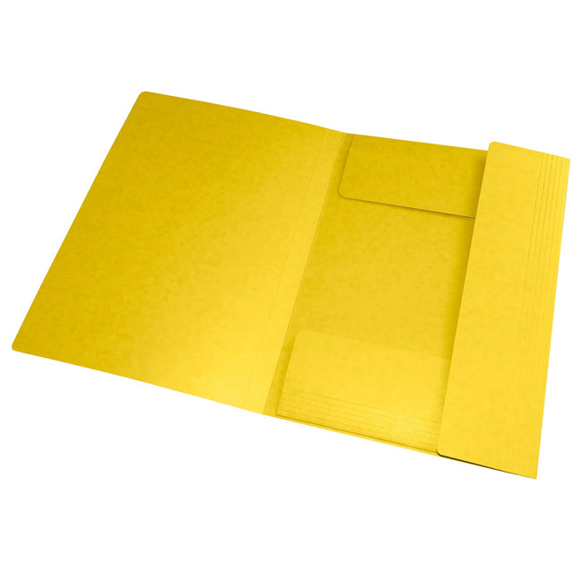 Oxford -  Elastomap  top file+ a4 geel | 10 stuks