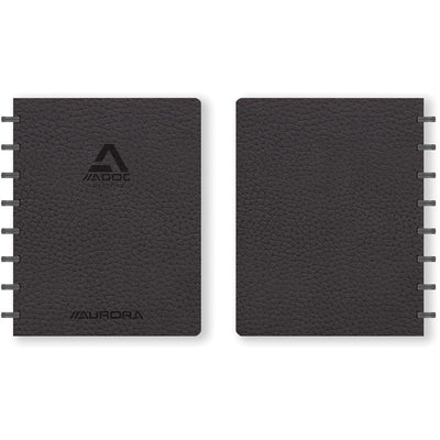 Adoc -  Business schrift, ft A5, 144 bladzijden, geruit 5 mm, zwart
