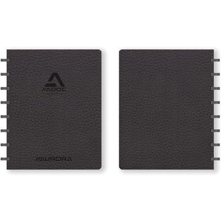 Adoc -  Business schrift, ft A5, 144 bladzijden, geruit 5 mm, zwart
