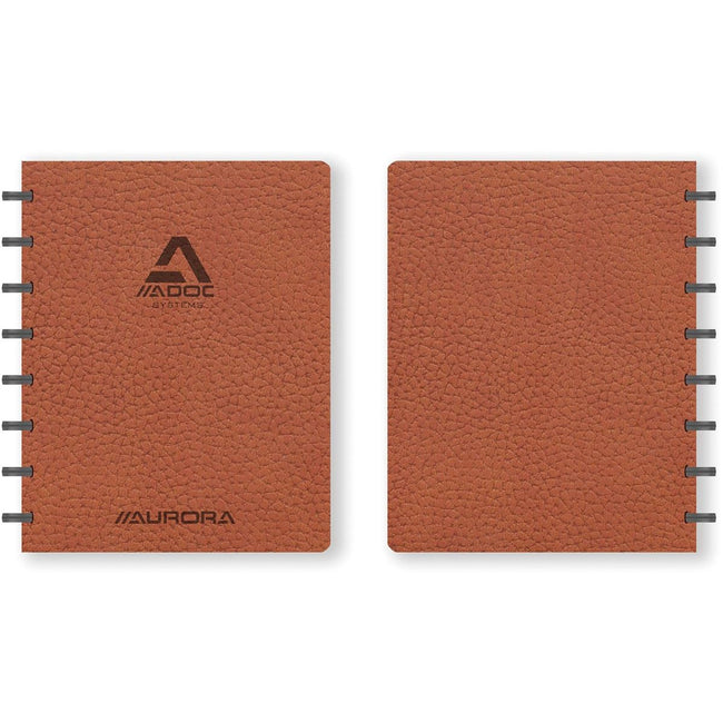 Adoc - Ecriture Business A5 diamant 5x5mm 144 pages 90gr marron