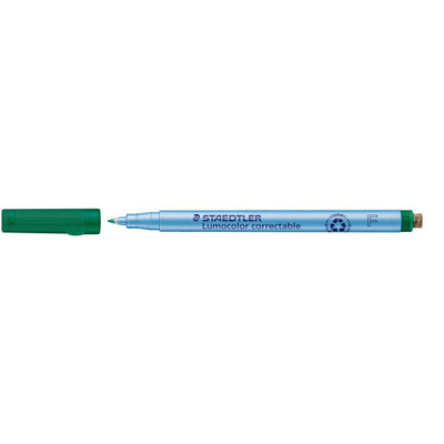 Staedtler -  Lumocolor uitwisbare pen, schrijfbreedte: 0,6 mm, groen