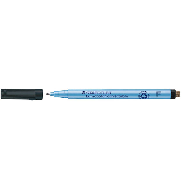 Staedtler - Feutre Lumocolor 305 non permanent corrigible F noir