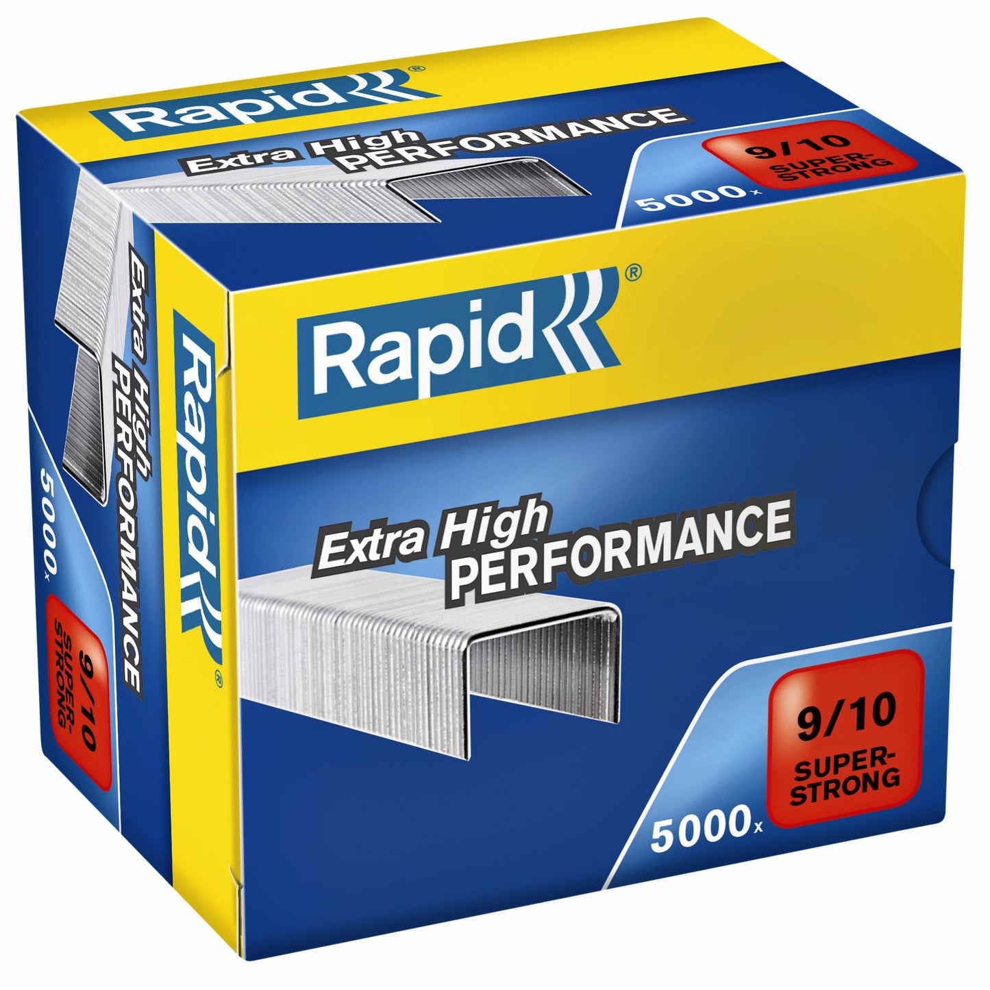 Rapid - Agrafes 9/10 galvanisées super résistantes 5000 pièces