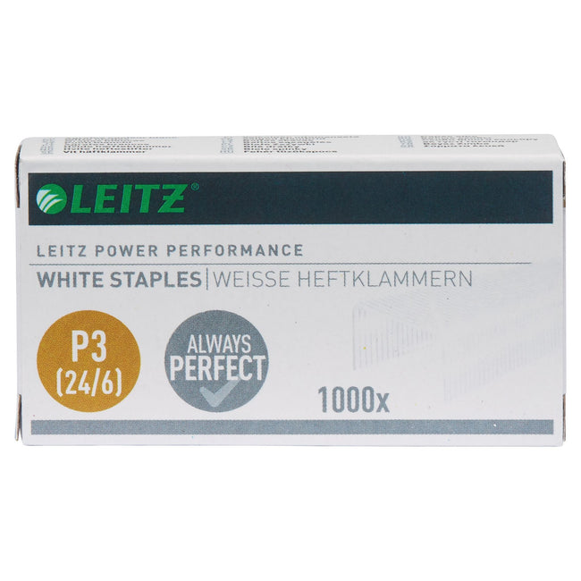 Leitz -  Power Performance P3 Pak nietjes 1000 nietjes