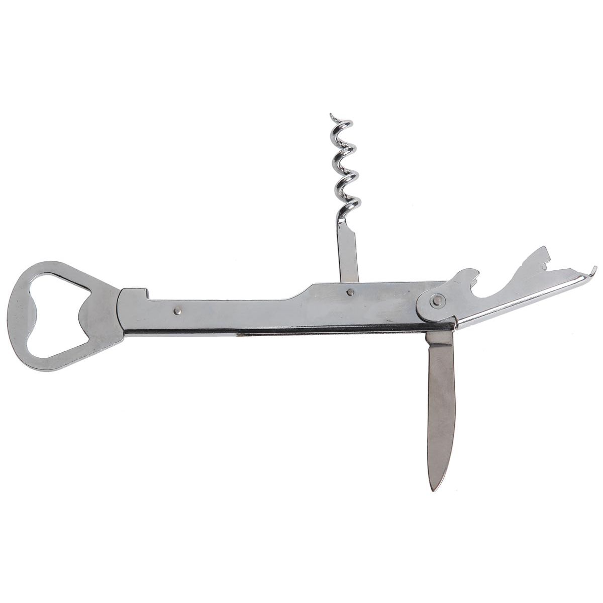 Cosy - ouvre-bouteille-tire-bouchon, 14 cm, chromé