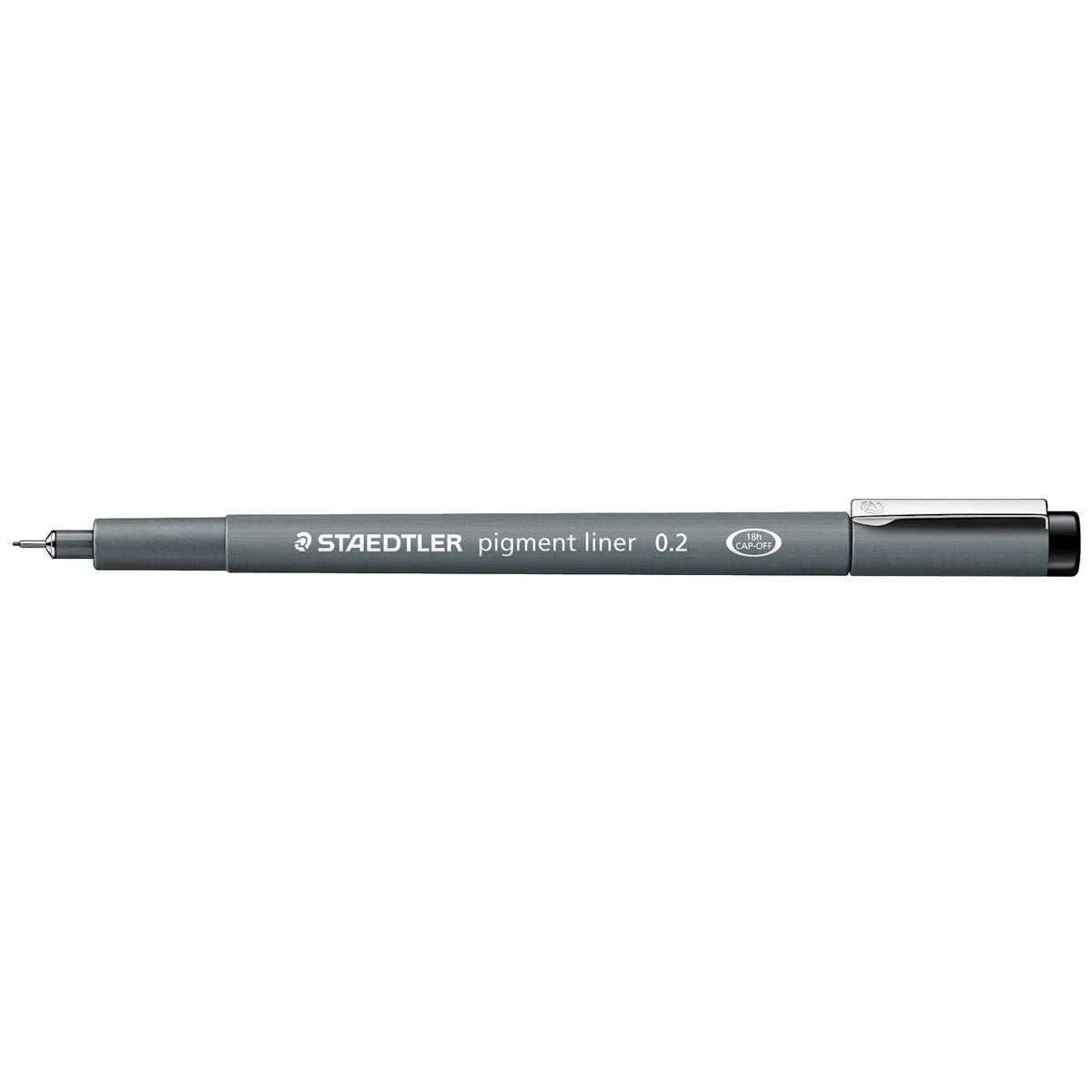 Staedtler - Fineliner Pigment 308 noir 0.2mm