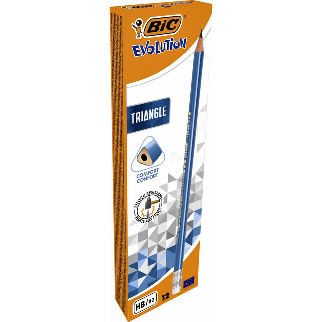 BIC -  Potlood  evolution hb met gumtop | 12 stuks