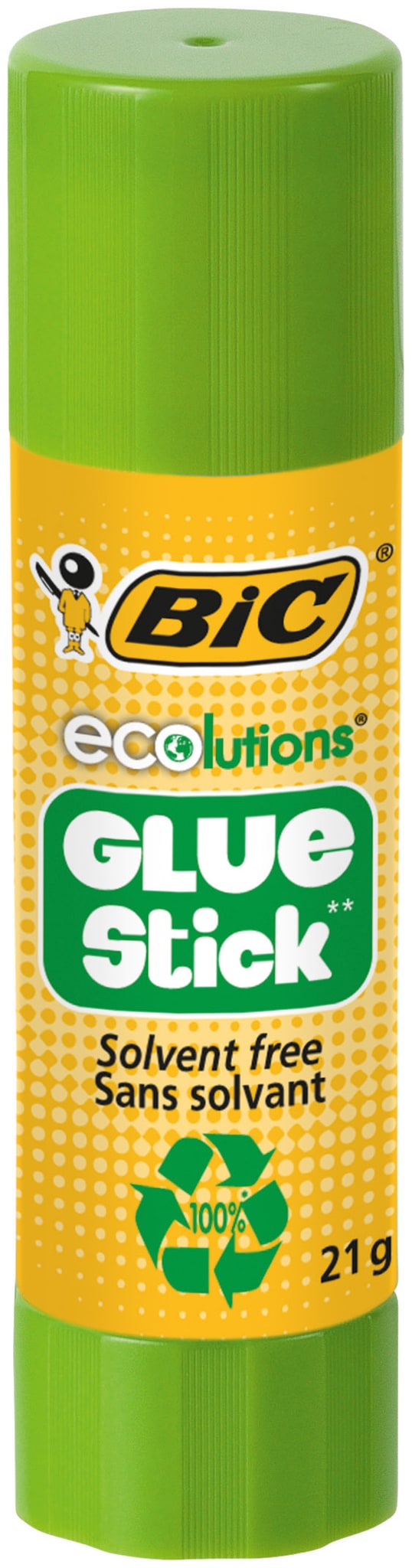 BIC -  Lijmstift  ecolutions 21gr | 16 stuks