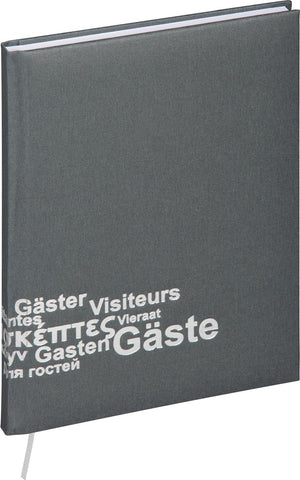 Pagna -   gastenboek, donkergrijs