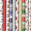 Klika -  Geschenkpapier Kerst Präsenta, 70 cm x 2 m, geassorteerde kleuren