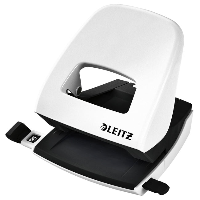 Leitz - Perforatrice WOW 5008 NeXXt métal 30 feuilles blanc