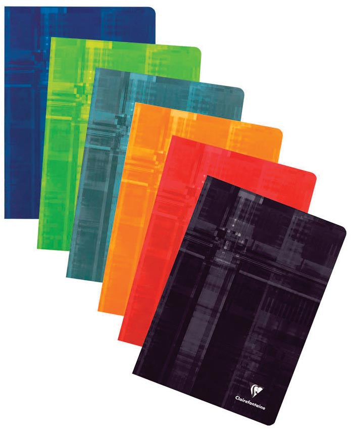 Clairefontaine - Carnet A4 diamant 10x10mm 80 pages 90gr assortis