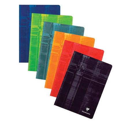 Clairefontaine – Notizbuch im A4-Format, 80 Seiten, kariert 5 mm, mit Rand