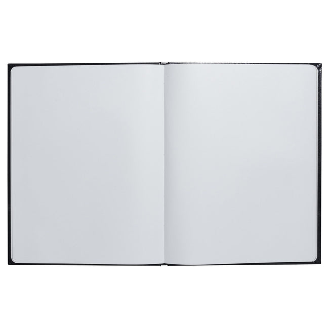 Exacompta -  Gastenboek  graphik 270x220 blanco zwart