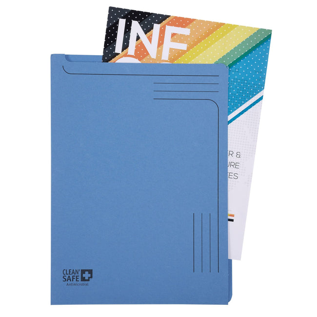 Exacompta -  Insteekmap  lmodel cleansafe blauw
