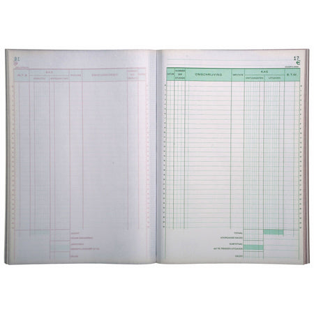 Exacompta -  Kasboek  manifold dupli 50vel | 5 stuks