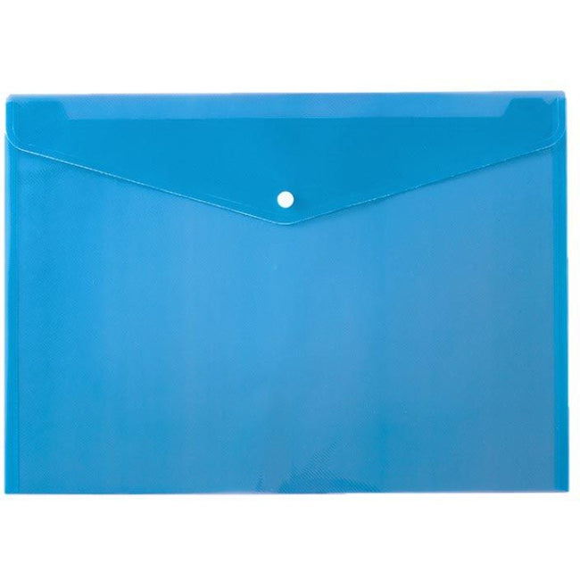 Zonder merk -  Documentenmap, A5, ft 240 x 161 mm, blauw