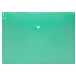 Sans marque - Dossier de documents, A5, ft 240 x 161 mm, vert