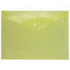 Sans marque - Chemise à documents, A5, ft 240 x 161 mm, jaune