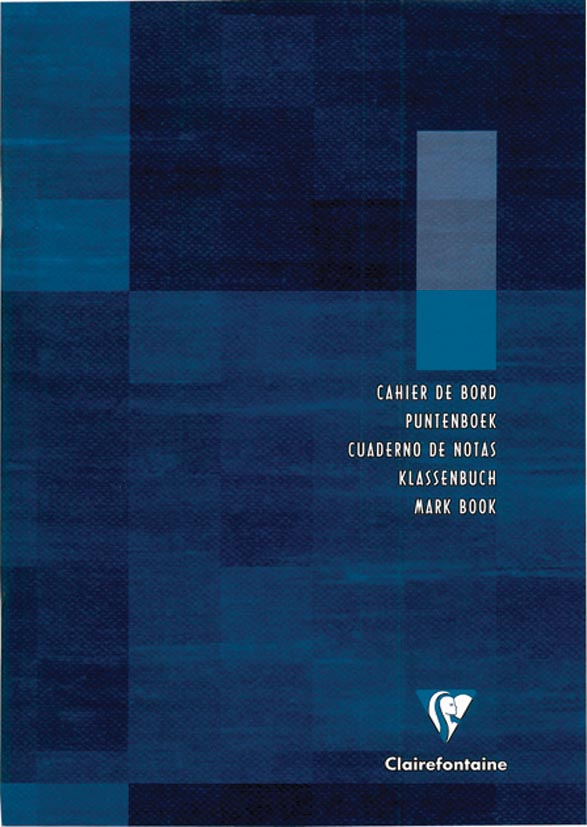 Clairefontaine - Cahier de points enseignants A4 72 pages 110gr multilingue assorti