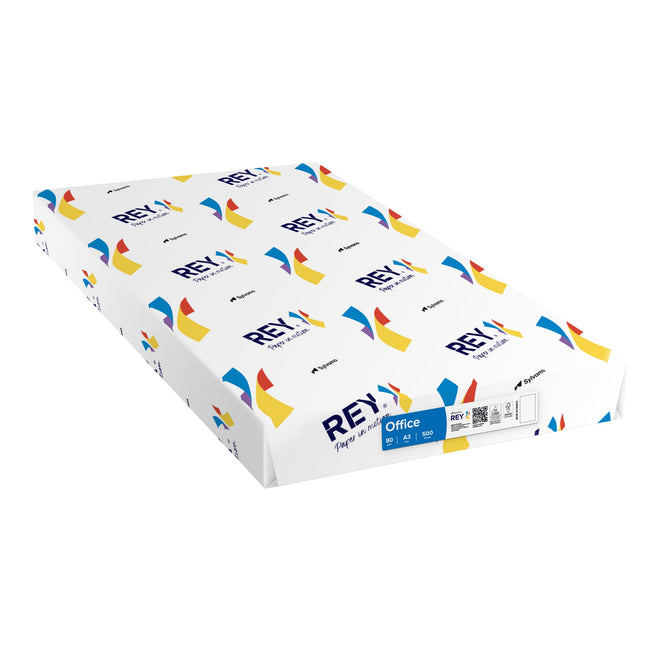 Rey -  Kopieerpapier office a3 80gr wit | 3 stuks