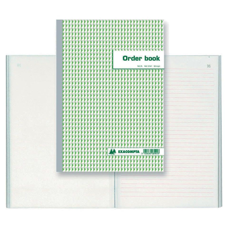 Exacompta - carnet de commandes, pi 29,7 x 21 cm, tripli (50 x 3 feuilles)