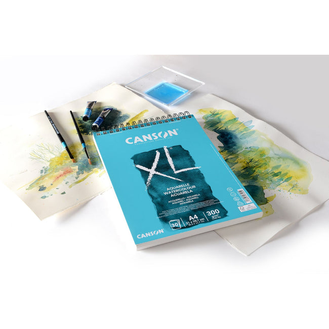 Canson -  Aquarelpapier  xl 30vel 300gr a3 wit | 5 stuks