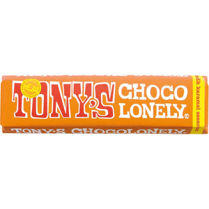 Tony's Chocolonely -  chocoladereep, 47g, karamel zeezout