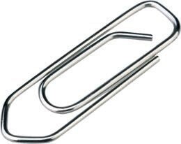 Maped -   office 25mm 100 stuks zilver