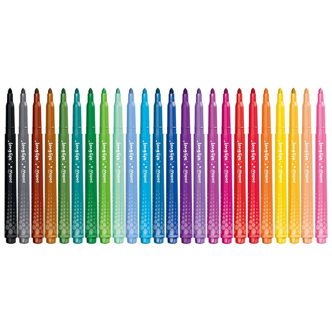 Maped -  Viltstift  colorpeps long life 2.0 24 stuks
