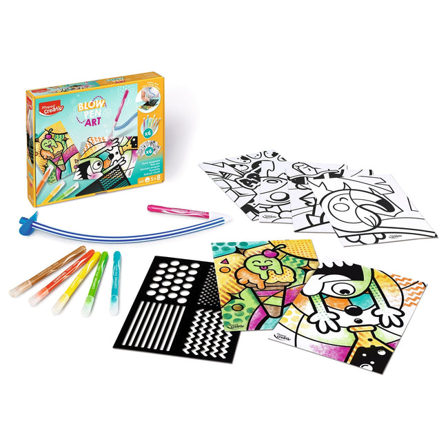 Maped -  Blowpen  art pop art complete activiteit