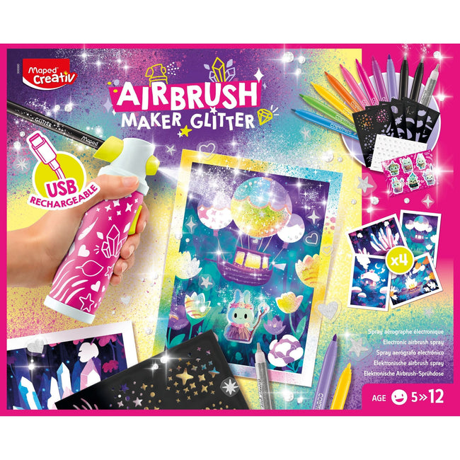 Maped -  Airbrush maker  glitter