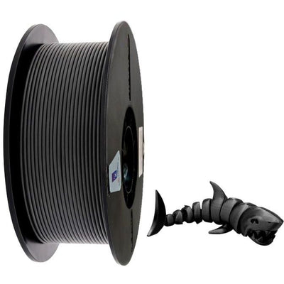 Zonder merk -  3D Filament PETG, 1 kg, 1,75 mm, zwart