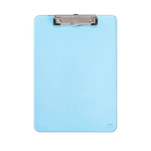 Maul -  Klembord  a4 staand transparant ps neon blauw | 12 stuks