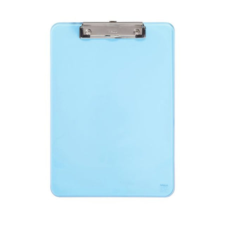 Maul -  Klembord  a4 staand transparant ps neon blauw | 12 stuks