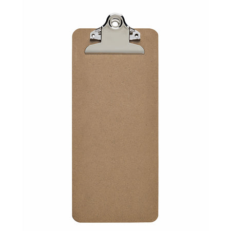 MAUL - Klemmbrett Classic Bill stehend 280x115mm Hartfaserplatte | 24 Stück