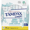 Tampax -  Cotton Regular tampons, pak van 14 stuks