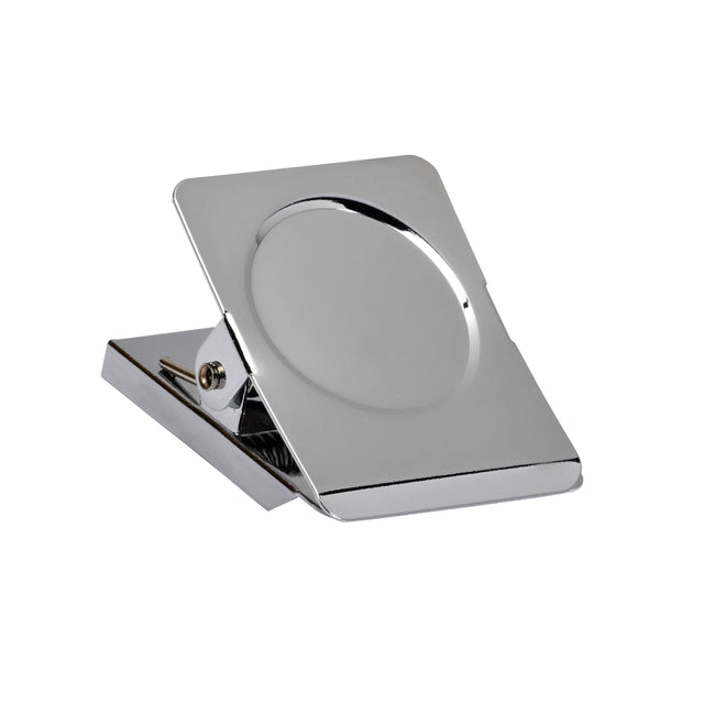 MAUL - Pince à papier magnétique carrée 40mm argent | 12 pièces