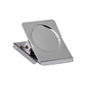 MAUL - Pince à papier magnétique carrée 40mm argent | 12 pièces