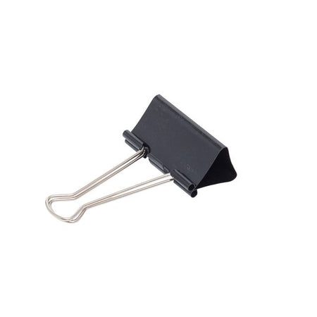 Maul -  Papierklem  213 foldback 50mm zwart 12 stuks