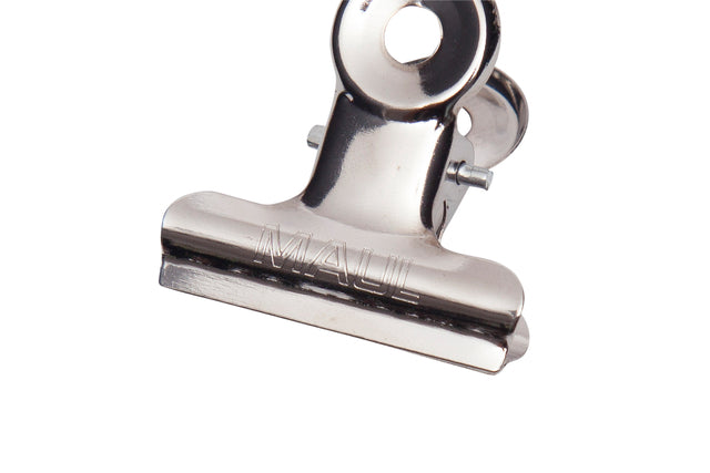 MAUL - Pince à papier Bulldog 30mm capacité 10mm argent 10 pièces