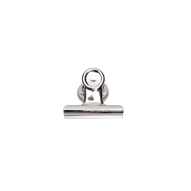 Maul -  Papierklem  bulldog magneet 52mm zilver 2st