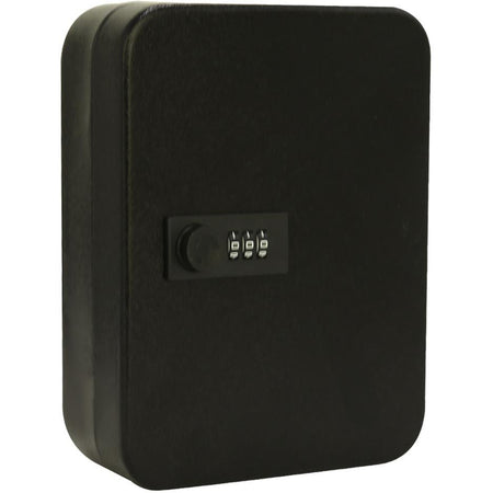 Sans marque - Armoire à clés avec serrure à combinaison, pour 48 clés, noir